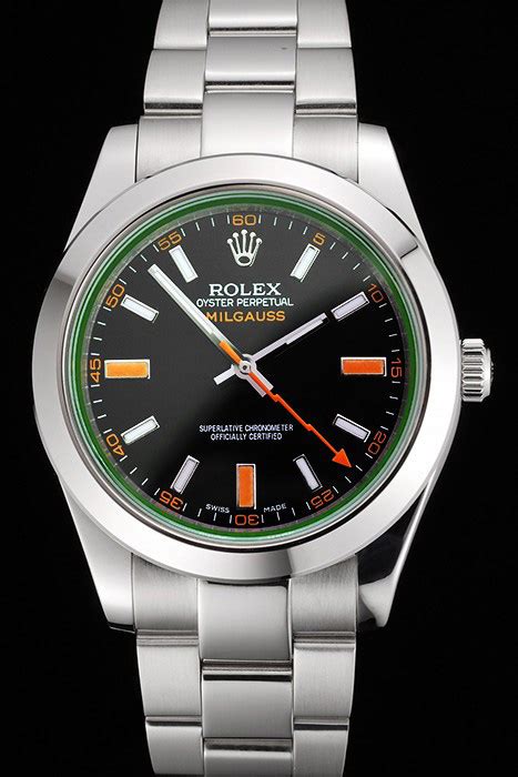 rolex milgauss grün replica|rolex 116400gv milgauss.